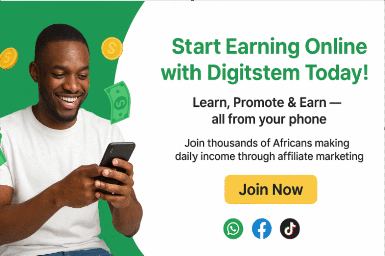 Digitstem: Empowering Africans to Earn Online Through Digital Skills and Affiliate Marketing